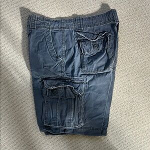 Mossimo Supply Co Gray Cargo Shorts with Folded Cuffs🌿